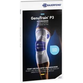 GENUTRAIN Knieband.P3 links Gr.3 schwarz 1 St – PZN 7552197 из немецкой аптеки