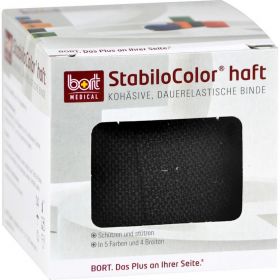 BORT StabiloColor Binde 8 cm schwarz 1 St – PZN 7672352 из немецкой аптеки