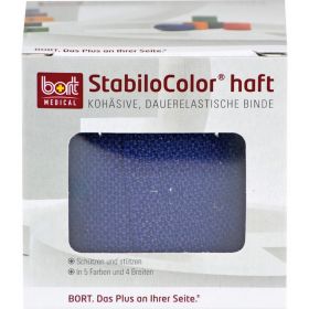 BORT StabiloColor haft Binde 6 cm blau 1 St – PZN 8829353 из немецкой аптеки