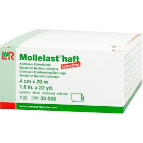 MOLLELAST haft Binden latexfrei 4 cmx20 m wei 1 St – PZN 9886152 из немецкой аптеки