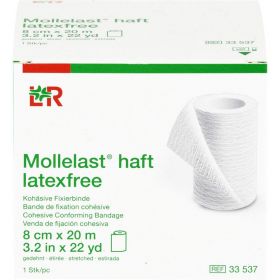 MOLLELAST haft Binden latexfrei 8 cmx20 m wei 1 St – PZN 9886175 из немецкой аптеки
