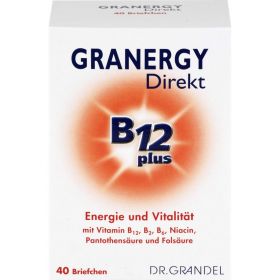 GRANDEL GRANERGY Direkt B12 plus Briefchen 40 St – PZN 10303888 из немецкой аптеки