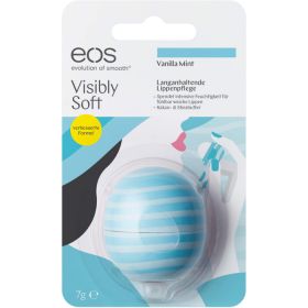 EOS VS Visibly Soft Lip Balm vanilla mint Blister 1 St – PZN 12506851 из немецкой аптеки