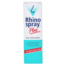 Rhinospray plus bei Schnupfen – PZN 7610138
 из немецкой аптеки