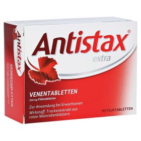 Antistax extra Venentabletten – PZN 5954715
 из немецкой аптеки