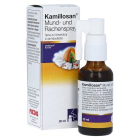 Kamillosan Mund- und Rachenspray – PZN 5973405
 из немецкой аптеки