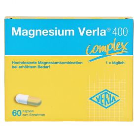 Magnesium Verla 400 Kapseln – PZN 13984512
 из немецкой аптеки
