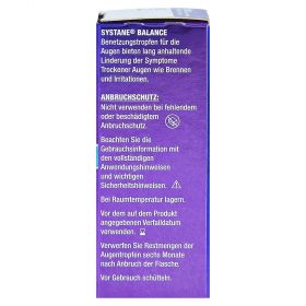 Systane Balance – PZN 7607538
 из немецкой аптеки