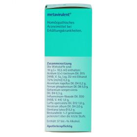 METAVIRULENT Mischung – PZN 1358258
 из немецкой аптеки