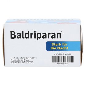 Baldriparan Stark für die Nacht – PZN 215657
 из немецкой аптеки