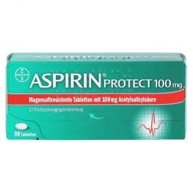 Aspirin protect 100mg – PZN 6706155
 из немецкой аптеки