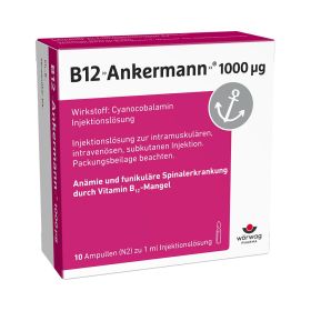 B12 Ankermann® Injekt 1.000 µg 10x1 ml из немецкой аптеки
