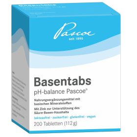 Basentabs pH-balance Pascoe® 200 St из немецкой аптеки