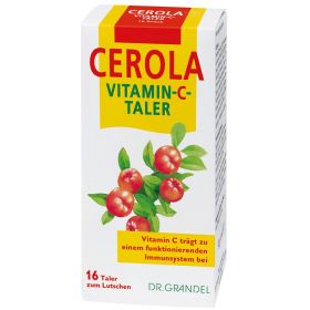 CEROLA Vitamin-C-Taler 16 St из немецкой аптеки