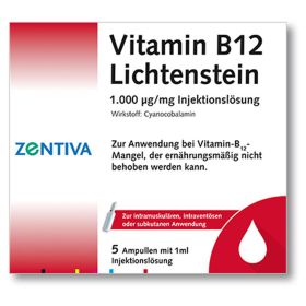 Vitamin B 12 Lichtenstein 5x1 ml из немецкой аптеки