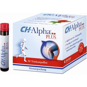CH-Alpha PLUS Gelenk Kollagen Trinkampullen für gesunde Gelenke und Knorpel mit Hagebuttenextrakt und Vitamin C 30 St из немецкой аптеки