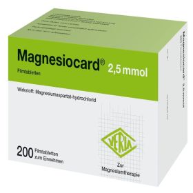 Magnesiocard® 2,5 mmol 200 St из немецкой аптеки