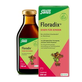 Salus® Floradix® Eisen für Kinder 250 ml из немецкой аптеки