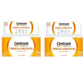 Centrum® Frisch & Fruchtig, Nahrungsergänzungsmittel 2x60 St из немецкой аптеки