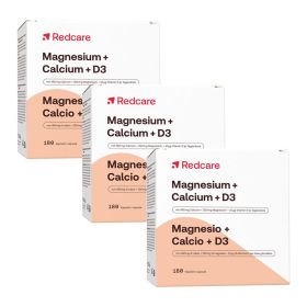 REDCARE Magnesium + Calcium + D3 3x180 St из немецкой аптеки