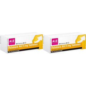 Folsäure AbZ 5 mg 2x100 St из немецкой аптеки