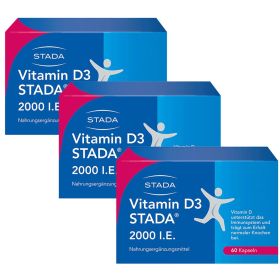 Vitamin D3 STADA® 2000 I.E. 3x60 St из немецкой аптеки