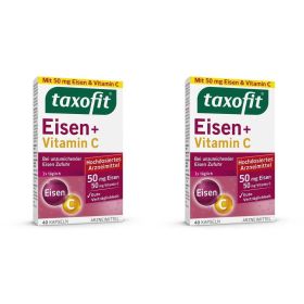 taxofit® Eisen + Vitamin C 2x40 St из немецкой аптеки