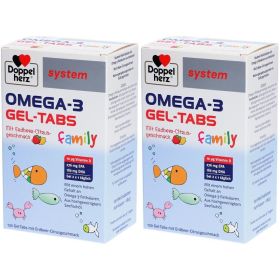 Doppelherz® system OMEGA-3 GEL-TABS family 2x120 St из немецкой аптеки