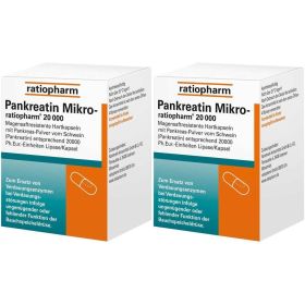 Pankreatin Mikro-ratiopharm® 20000 2x200 St из немецкой аптеки