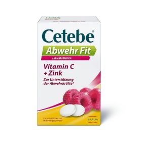 Cetebe® Abwehr Fit Nahrungsergänzungsmittel mit Ascorbinsäure (Vitamin C) und Zink - Jetzt 15% mit dem Code stada15 sparen* 20 St из немецкой аптеки
