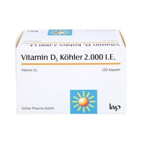 Vitamin D3 Köhler 2000 IE Kapseln 120 St из немецкой аптеки
