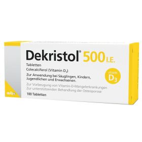 Dekristol® 500 I.E. 100 St из немецкой аптеки
