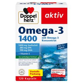Doppelherz® Omega-3 1400 120 St из немецкой аптеки