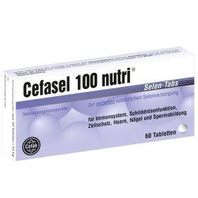 Cefasel 100 nutri® Selen-Tabs 60 St из немецкой аптеки