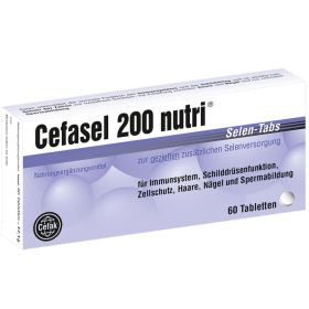 Cefasel 200 nutri® Selen-Tabs 60 St из немецкой аптеки