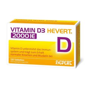 VITAMIN D3 HEVERT® 2000 IE* 120 St из немецкой аптеки