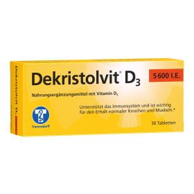 Dekristolvit D3 5600 I.E. 30 St из немецкой аптеки