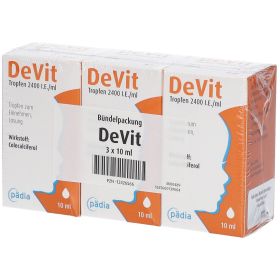 DeVit Tropfen 2400 I.E./ml 3x10 ml из немецкой аптеки