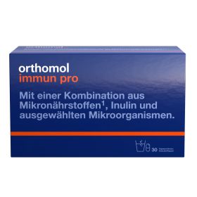 Orthomol Immun pro - für eine intakte Darmflora - Inulin, Mikronährstoffe und ausgewählte Mikroorganismen - Granulat/Kapseln 30 St из немецкой аптеки