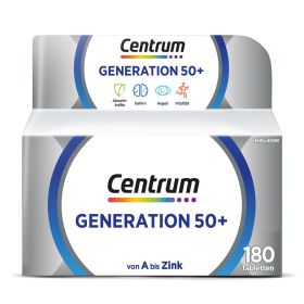 Centrum Generation 50+, 180 St. mit Vitamin D und Vitamin C 180 St из немецкой аптеки