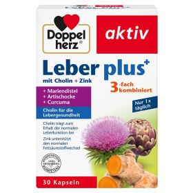 Doppelherz® aktiv Leber plus 30 St из немецкой аптеки