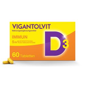 Vitamin D3 2000 I.E. VIGANTOLVIT Immun* mit C, Zink, Selen, Kupfer 60 St из немецкой аптеки
