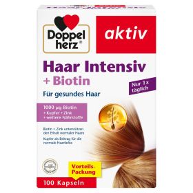 Doppelherz® aktiv Haar Intensiv + Biotin 100 St из немецкой аптеки