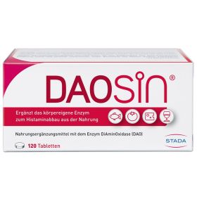 DAOSiN® Tabletten zur Ergänzung des körpereigenen DAO-Enzyms zum Histaminabbau aus der Nahrung 120 St из немецкой аптеки
