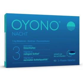 OYONO® Nacht – Unterstützt Einschlafen, ruhiges Schlafen, normale Schlafqualität 60 St из немецкой аптеки