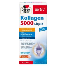 Doppelherz® Kollagen 5000 Liquid 14x10 ml из немецкой аптеки