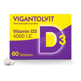 Vitamin D3 4000 I.E. VIGANTOLVIT Tablette, hochdosiert 60 St из немецкой аптеки