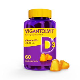 Vitamin D3 2000 I.E. VIGANTOLVIT Weichgummis - für ein aktives Leben² 60 St из немецкой аптеки