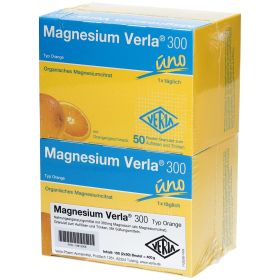 Magnesium Verla® 300 uno Orange 100 St из немецкой аптеки
