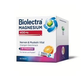 Biolectra® MAGNESIUM 400 mg Nerven & Muskeln Vital 60 St из немецкой аптеки